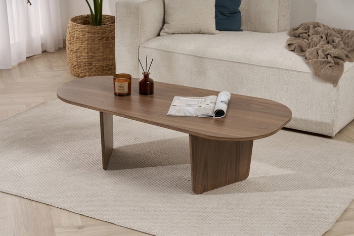 Hanah Home Ovalis - Nogal